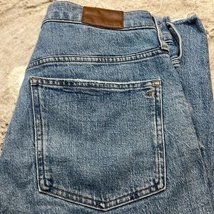 Madewell jeans perfect vintage straight